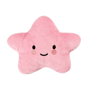 2024 yeni ev hayvanı ürünü gülümseme yıldız <span class=keywords><strong>Squeaker</strong></span> ile yumuşak köpek peluş oyuncaklar dolması - Product Image 5