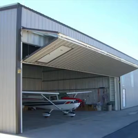 Edificio de taller de puertas enrollables múltiples de almacén prefabricado de estructura de acero personalizado para reparación de garaje y uso de almacenamiento