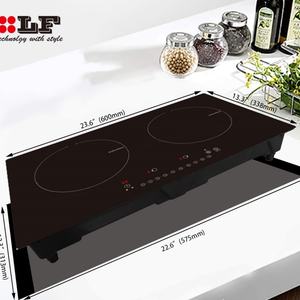Placa de Inducción Horizon Hob de 2 Quemadores con Certificación ETL de 120V y 2400W - Product Image 2