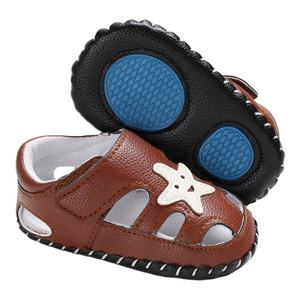 New Fashion <strong>Newborn</strong> Baby Boy Girl Soft Sole Shoes Summer Leather Sandals Clogs Toddlers Children <strong>Trainers</strong> Size 0-18 Months - Product Image 2