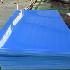 Tablero de lámina de polipropileno PP de plástico de material virgen Tablero de superficie plana transparente fino blanco - Product Image 3