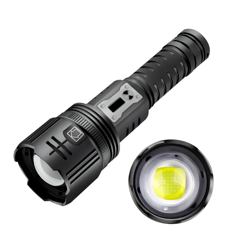 3000lumens 36Cores XHP360 Powerful Flashlight 26650 USB Rechargeable Flash Light Zoomable Tactical Torch LED Flashlight Lantern