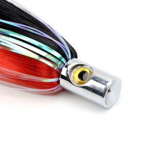 Cabeza de cobre trolling señuelos cabezas de metal falda mar manivela cebos atún pulpo duro señuelo agua salada sonajero cabeza - Product Image 3