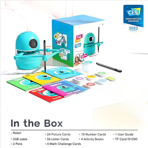 Robot <span class=keywords><strong>de</strong></span> Dibujo con IA Popular 2026, Juguete para Niños con Control por Voz, Buen Compañero, Narrador <span class=keywords><strong>de</strong></span> Cuentos, Juegos <span class=keywords><strong>de</strong></span> Ortografía y <span class=keywords><strong>Matemáticas</strong></span> - Product Image 4