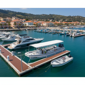 Grandsea -950E 9.6m/32ft <span class=keywords><strong>Barca</strong></span> a <span class=keywords><strong>Vela</strong></span> in Vetroresina Bianca, Yacht Sportivo, Piccolo Traghetto Passeggeri con Motore Fuoribordo Yamaha - Product Image 3