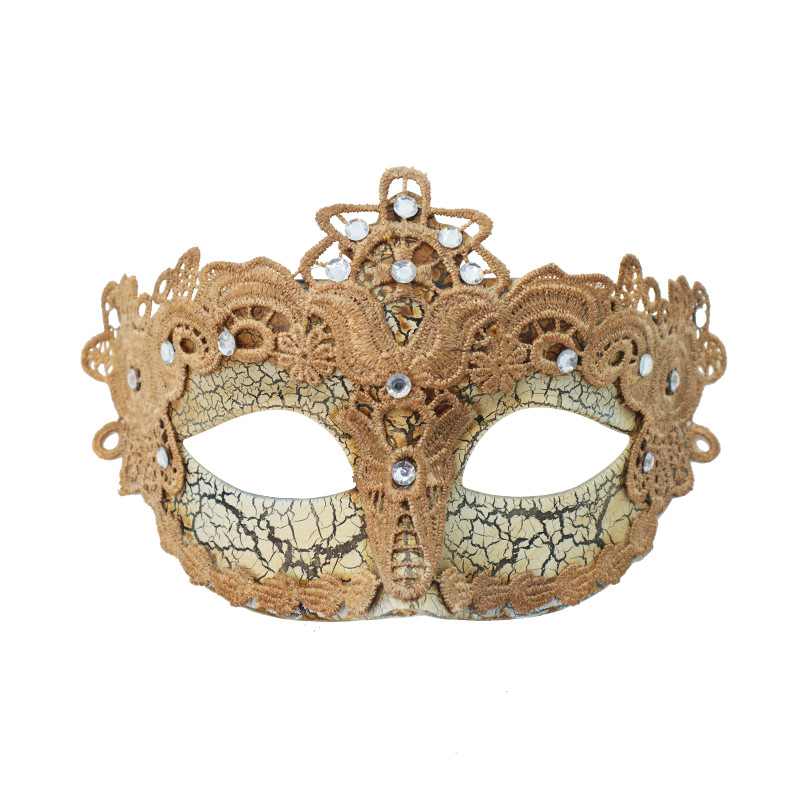 Couronne de fleurs dorées