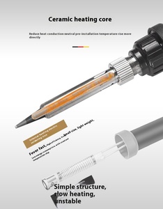 60W <span class=keywords><strong>c</strong></span>ấp <span class=keywords><strong>c</strong></span>ông nghiệp Sưởi ấm nhanh màn hình kỹ thuật số hàn sắt đặt nhiệt độ điều chỉnh - Product Image 2
