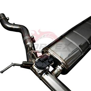 For BMW M2 Competition F87 Valved Catback <b>Exhaust</b> Gold Titanium Single Midpipe Custom Wholesale - Product Image 5