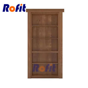 Estantería de <span class=keywords><strong>puerta</strong></span> oculta Murphy de madera maciza de estilo tradicional de alta calidad, estantería de habitación <span class=keywords><strong>secreta</strong></span> Invisible terminada para dormitorio - Product Image 3