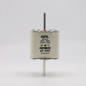 GRL chỉ báo kép nh cầu chì liên kết nhanh chóng thổi nhanh cầu chì gốm dao chuyển đổi lõi cầu chì điện áp thấp - Product Image 4