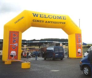 Iklan promosi kualitas tinggi bahan PVC lengkungan tiup Harga iklan tiup lengkungan/gapura untuk pemasaran - Product Image 2