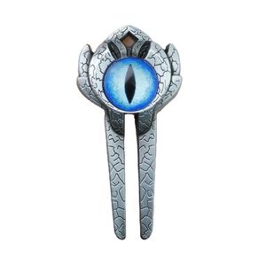 Outil de réparation de divot de golf 2026, nouveau, créatif, œil <span class=keywords><strong>du</strong></span> <span class=keywords><strong>diable</strong></span>, <span class=keywords><strong>fourche</strong></span> verte, en stock - Product Image 2