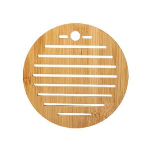 Procesamiento personalizado de posavasos, tapetes aislantes de calor de bambú OEM/ODM, manteles individuales, tapetes de drenaje, tapetes antideslizantes con logo impreso. - Product Image 1