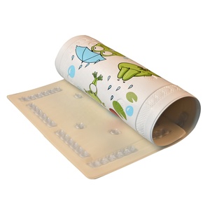 Tapis de bain antidérapant en PVC au design moderne, tapis de sol antidérapants pour salle de bain, toilettes et douche - Product Image 5