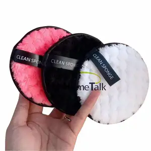 Gants nettoyants lavables pour le visage Marque privée Tampons en tissu réutilisables pour le visage <span class=keywords><strong>Gant</strong></span> <span class=keywords><strong>démaquillant</strong></span> Tampon <span class=keywords><strong>démaquillant</strong></span> - Product Image 1