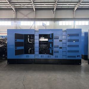 Groupe électrogène 1000 kW 1000 kVA refroidi par eau, super silencieux, triphasé, haute efficacité, homologué CE - Product Image 1