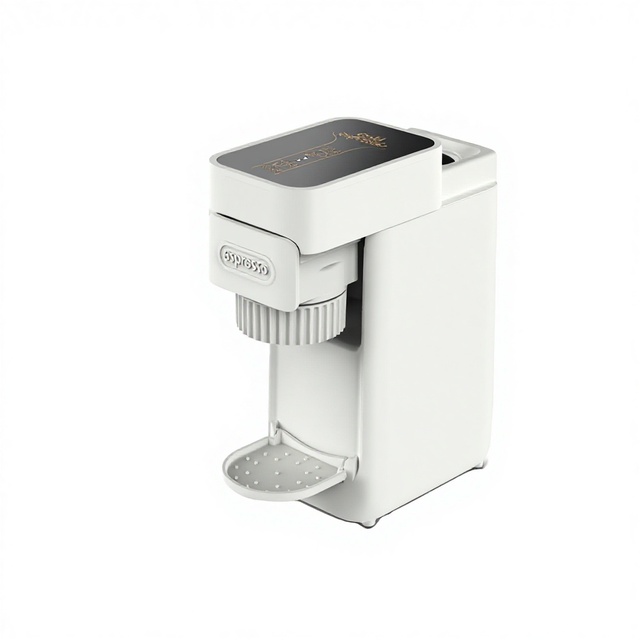 Portable Espresso Machine for Ground Coffee & Capsules 180ml Tank 5200mAh Outdoor Camping Coffee Maker with Power Bank Function