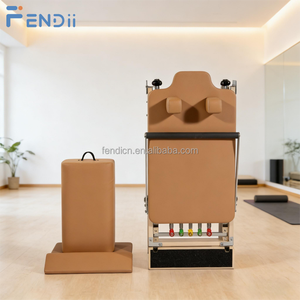 Homegym Yogastudio Volledige Lichaamstraining Apparatuur Opvouwbare Pilates Reformer Machine met Verstelbare Weerstand - Product Image 3