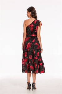 Haute Qualité <span class=keywords><strong>Bon</strong></span> <span class=keywords><strong>Prix</strong></span> <span class=keywords><strong>Chic</strong></span> Moderne Femmes Confortable Floral Brodé Longue <span class=keywords><strong>Robe</strong></span> - Product Image 2