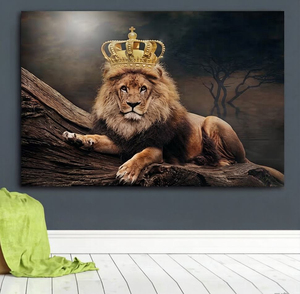 Arte Mural 3D <span class=keywords><strong>de</strong></span> León Africano, Diseño <span class=keywords><strong>de</strong></span> Moda, Decoración <span class=keywords><strong>de</strong></span> Porcelana <span class=keywords><strong>de</strong></span> Cristal <span class=keywords><strong>de</strong></span> Alta Definición para el Hogar, Venta al Por Mayor - Product Image 3