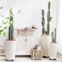 Pots de jardin en ciment en gros de haute qualité Pot de fleurs et jardinière pour un usage domestique