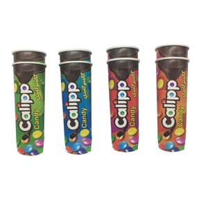 Nhiều Kích Cỡ Cấp Thực Phẩm Bìa Nước Bằng Chứng Calippo Dùng Một Lần Bóp Calippo Giấy Ống Với Nắp - Product Image 4
