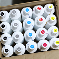 Encre DTF Xcellent 1000ml CMJN Blanc Sans Encrassement Tête Haute Qualité Encre Pigmentée Transfert DTF pour Epson I3200 XP600 L1800 L805 R1390