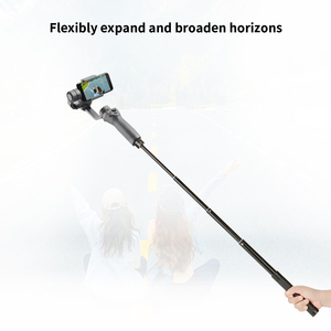 Palo de Extensión de Aleación de Aluminio, Palo Selfie Extensible para Estabilizador Feiyu <span class=keywords><strong>Zhiyun</strong></span>, Cámara <span class=keywords><strong>DSLR</strong></span> Insta360, Fotografía - Product Image 5