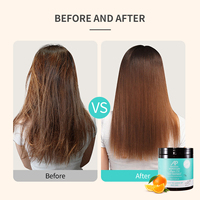 Masque réparateur pour cheveux abîmés à l'huile d'argan biologique sans sulfate AP, étiquette privée personnalisée, 500 ml, masque capillaire lissant naturel