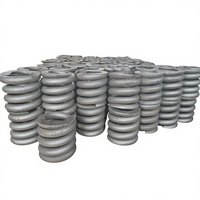 Ressorts de compression de grand diamètre sur mesure pour les tamis vibrants de machines minières, ressorts de remorque robustes, fil de 60 mm
