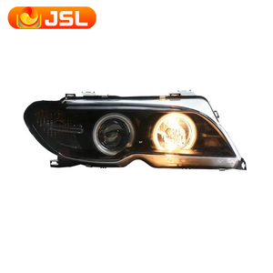 Para 03-05 <span class=keywords><strong>BMW</strong></span> Serie 3 E46 actualización original de dos puertas y montaje de Faro de lente de apertura LED de actualización - Product Image 2
