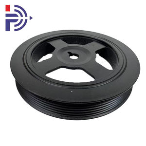 23124-2B000 polea de cigüeñal de motor automático directo de fábrica nueva condición piezas de repuesto duraderas resistentes para Hyundai para vehículos Kia - Product Image 1