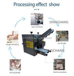Mesin Pembuat Kulit Pangsit Harga Pabrik, Mesin Pembuat Roti Chapati Besar, Mesin Pembuat Tortilla, Mesin Pembuat Roti Pita Otomatis - Product Image 5