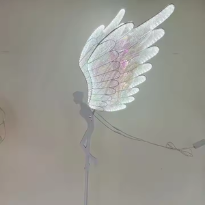 Ailes d'ange Décoration <span class=keywords><strong>de</strong></span> mariage Décoration sur le thème du jardin Planification d'événements - Product Image 5