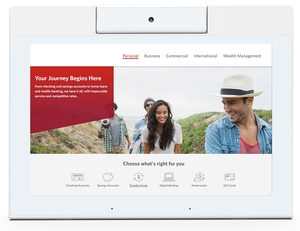 Nouvelle tablette tactile Android blanche de 10.1 pouces pour la signalisation numérique intérieure Full HD OEM Shopping Mall Retail Store - Product Image 1