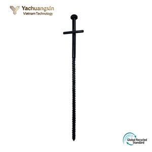Anclaje de Tierra de Alta Calidad, 250 mm, Acero Inoxidable, para Tiendas de Campaña, Uso en Exteriores, 8 mm de Grosor, Duradero para Todas las Estaciones - Product Image 4