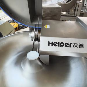 Industrial <b>Electric</b> <b>Vegetable</b> Mixing Machine Meat Bowl <b>Cutter</b> Chopper Blending Machine for Meatball Sausage High Speed - Product Image 4