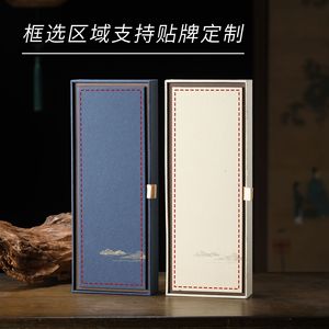 Yue Lin Ya Jing <b>Incense</b> <b>Box</b> 26cmx10cmx3.5cm Flip Top Gift Packaging For Agarwood Sandalwood Sticks - Product Image 4
