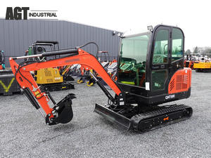 AGT QNT 50R Mini Excuvator 21KW escavatore a benzina Mini scavatore con il pollice idraulico scavatore motore Rato escavatore - Product Image 3