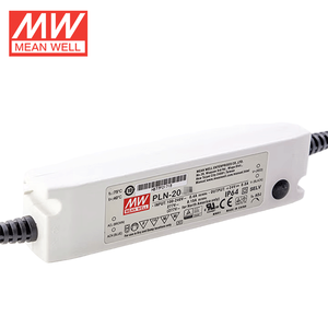 Alimentation à découpage originale Mean Well série <span class=keywords><strong>PLN</strong></span>-20 20W, alimentation LED, tensions de sortie simples 12V/18V/24V/36V/48V - Product Image 3