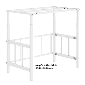 Base de Cama Moderna de Metal, Desmontable, Extensible, Ajustable, Plegable, Ahorra Espacio, Portátil, para Dormitorio, Apartamento, Hotel, BED1-2 1. Ergonómico - Product Image 5