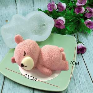 <span class=keywords><strong>Molde</strong></span> <span class=keywords><strong>de</strong></span> Silicona 3D <span class=keywords><strong>de</strong></span> <span class=keywords><strong>Osito</strong></span> <span class=keywords><strong>de</strong></span> Peluche <span class=keywords><strong>para</strong></span> Dormir, Utilizado <span class=keywords><strong>para</strong></span> Hacer Fondant, Dulces, <span class=keywords><strong>Chocolate</strong></span>, Resina, Postres y Cubitos <span class=keywords><strong>de</strong></span> Hielo - Product Image 4