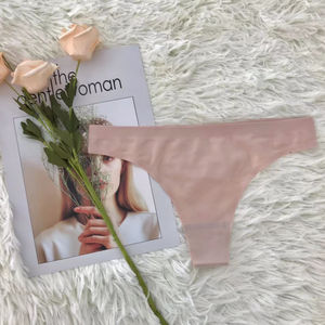 Tanga sin Costuras para Mujer, Bragas Cómodas de Algodón, Tanga Sexy para Mujer - Product Image 6