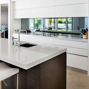 AIS Living Unités de cuisine complètes Norme européenne Armoire en MDF laminé Laque en PVC Laque Évier Charnière <span class=keywords><strong>Tiroir</strong></span> Glissière - Product Image 4