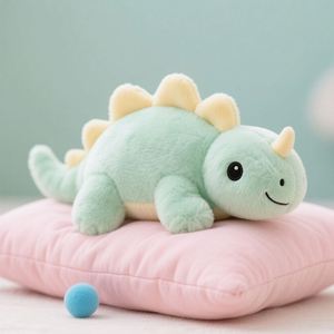 Juguete de Peluche de Dilofosaurio de Diseño Moderno, Figura de Dinosaurio Popular, Mini Figuras de Dinosaurios Personalizadas - Product Image 1