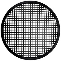 Grille de haut-parleur perforée en aluminium à trous ronds pour système audio