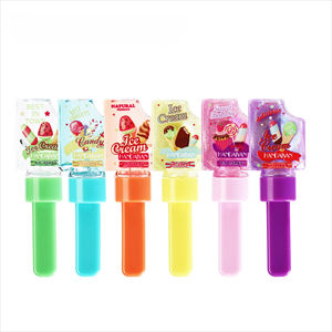 Espejo de vidrio Juego de aceite de labios Perla de hielo Cambio de color Hidratante Miel - Product Image 2