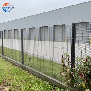 Clôture en treillis métallique 358 haute sécurité à <span class=keywords><strong>prix</strong></span> d'usine, portails de sécurité en treillis soudé 358 pour prison et aéroport - Product Image 1