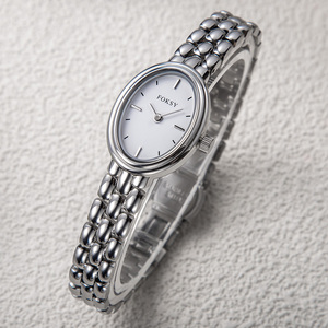 <span class=keywords><strong>Montre</strong></span> de luxe pour <span class=keywords><strong>femme</strong></span> avec logo personnalisé, boîtier ovale en acier inoxydable, <span class=keywords><strong>montre</strong></span>-bracelet à quartz <span class=keywords><strong>étanche</strong></span>, <span class=keywords><strong>montre</strong></span> habillée pour <span class=keywords><strong>femme</strong></span>, cadeau, Relogio Feminino - Product Image 1