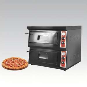 Four <span class=keywords><strong>à</strong></span> pizza professionnel de 12 <span class=keywords><strong>à</strong></span> 18 pouces, simple ou <span class=keywords><strong>double</strong></span> couche, four <span class=keywords><strong>à</strong></span> pizza électrique commercial - Product Image 3